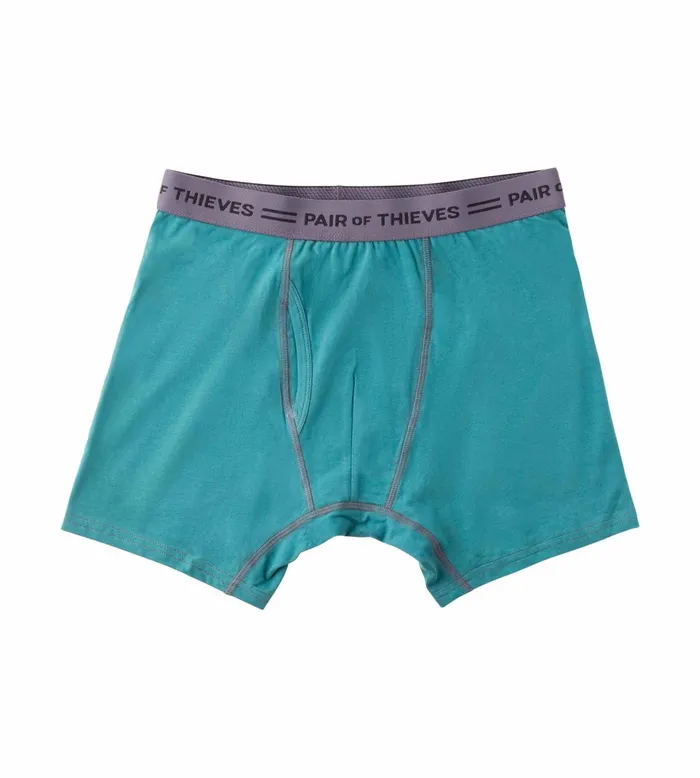 4 Way Stetch Every Day Kit Cotton Stretch Boxer Briefs Green Underwear 3 Pack Men Pair Of Thieves Boxer Briefs