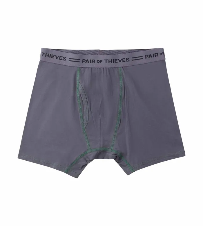 4 Way Stetch Every Day Kit Cotton Stretch Boxer Briefs Green Underwear 3 Pack Men Pair Of Thieves Boxer Briefs