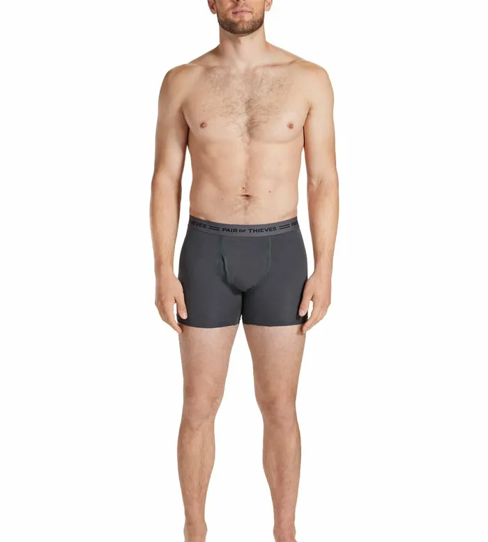 4 Way Stetch Every Day Kit Cotton Stretch Boxer Briefs Green Underwear 3 Pack Men Pair Of Thieves Boxer Briefs