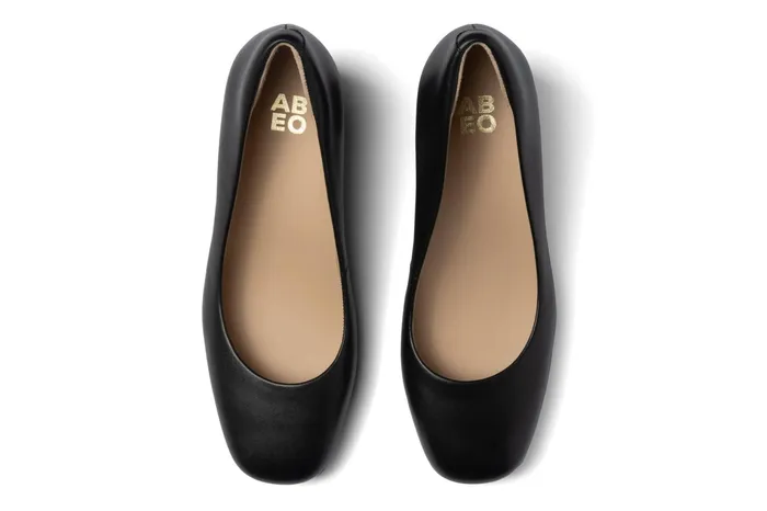 ABEO Footwear Avenue Pump Black Nappa Women Dress