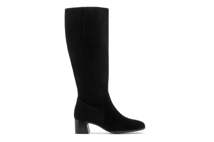 ABEO Footwear Avenue Tall Black Suede Women Boots ABEO Footwear Avenue Tall Black Suede Women Boots