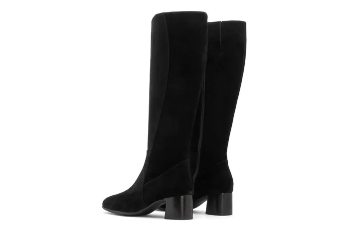 ABEO Footwear Avenue Tall Black Suede Women Boots ABEO Footwear Avenue Tall Black Suede Women Boots