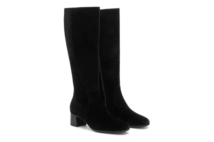 ABEO Footwear Avenue Tall Black Suede Women Boots ABEO Footwear Avenue Tall Black Suede Women Boots