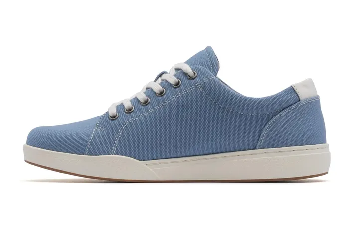 ABEO Footwear Encore Sneaker Faded Denim Canvas Women Sneakers ABEO Footwear Encore Sneaker Faded Denim Canvas Women Sneakers