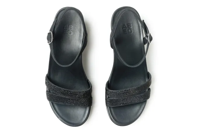 ABEO Footwear Faith Black Nubuck Women Dress
