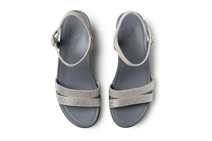 ABEO Footwear Faith Silver Women Dress