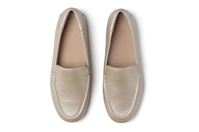 ABEO Footwear Harbor Gold Leather Women Dress