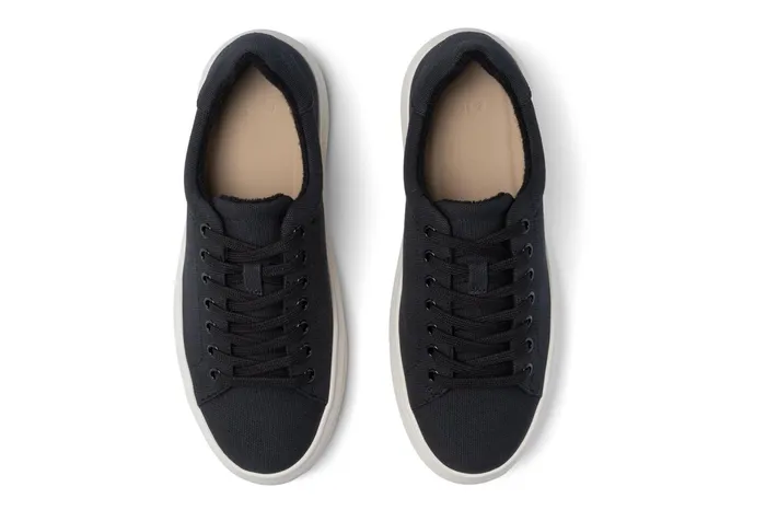 ABEO Footwear Jumpstreet Sneaker Black Canvas Women Sneakers