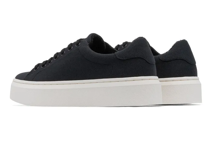 ABEO Footwear Jumpstreet Sneaker Black Canvas Women Sneakers
