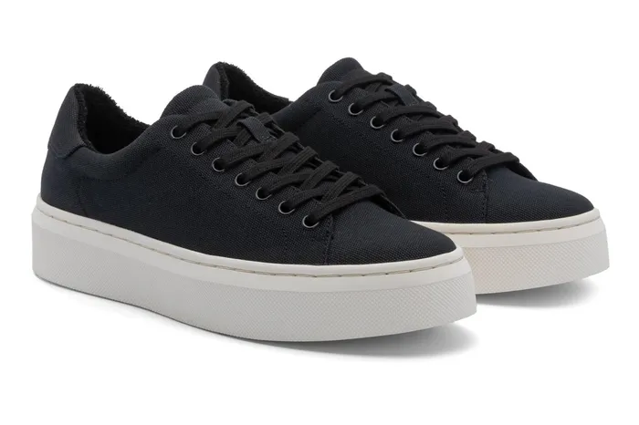 ABEO Footwear Jumpstreet Sneaker Black Canvas Women Sneakers