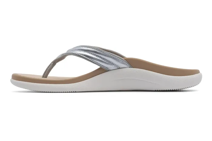 ABEO Footwear Laguna Thin Strap Silver Women Sandals ABEO Footwear Laguna Thin Strap Silver Women Sandals