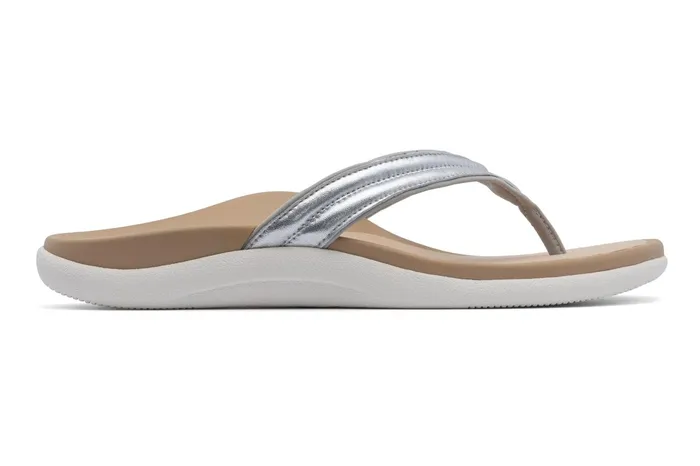 ABEO Footwear Laguna Thin Strap Silver Women Sandals ABEO Footwear Laguna Thin Strap Silver Women Sandals