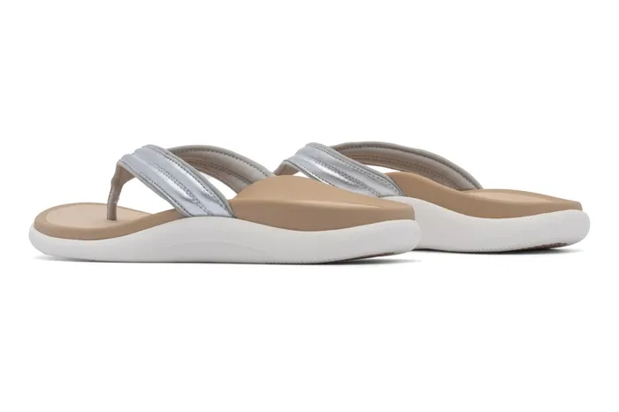 ABEO Footwear Laguna Thin Strap Silver Women Sandals ABEO Footwear Laguna Thin Strap Silver Women Sandals