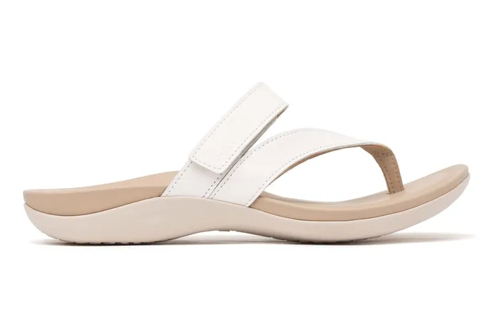 ABEO Footwear Oasis Thong Sandal White Women Sandals ABEO Footwear Oasis Thong Sandal White Women Sandals