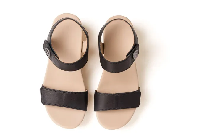 ABEO Footwear Riviera Strap Sandal Black Women Sandals ABEO Footwear Riviera Strap Sandal Black Women Sandals