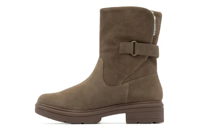ABEO Footwear Vista Mid Boot Beige Women Boots ABEO Footwear Vista Mid Boot Beige Women Boots