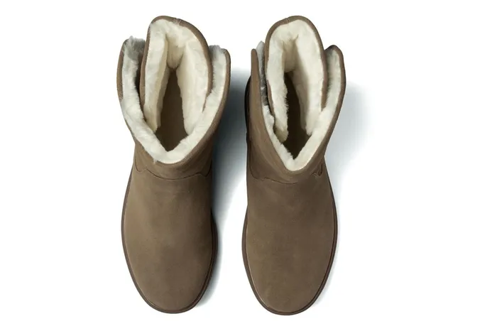 ABEO Footwear Vista Mid Boot Beige Women Boots ABEO Footwear Vista Mid Boot Beige Women Boots