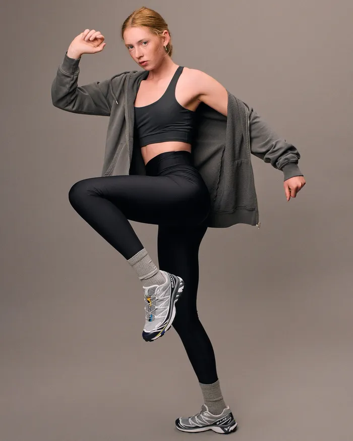 Active HighRise Legging 8211 Dusty Olive Women Leggings Colorfulstandard
