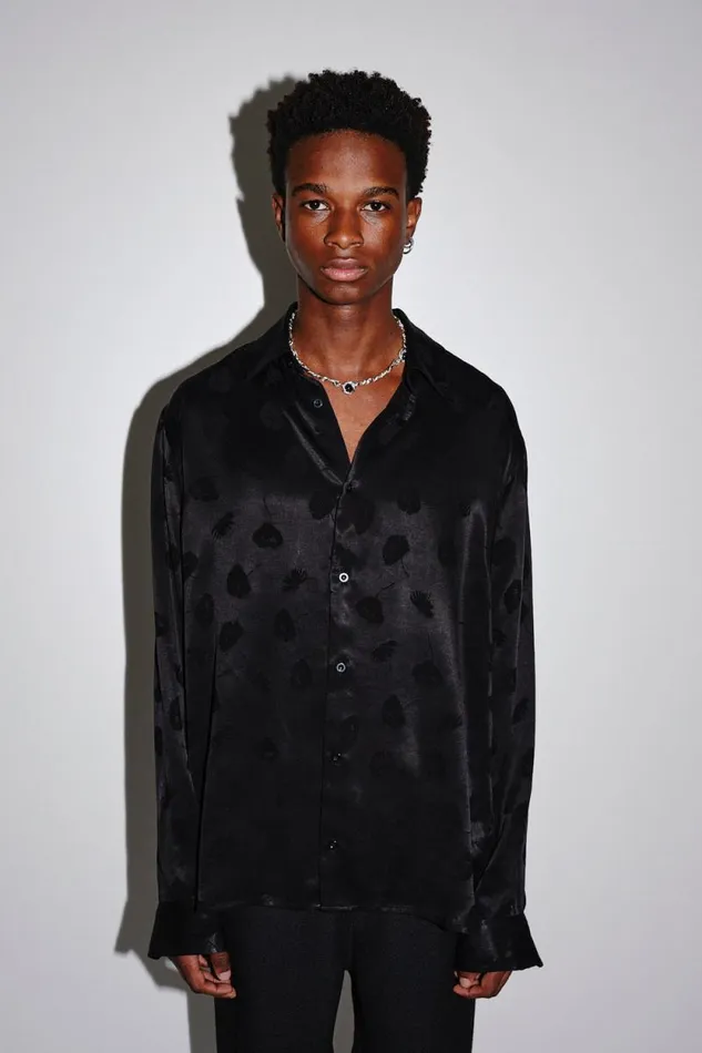 Adriel Jacquard 8211 Black Men Won Hundred Shirts Adriel Jacquard 8211 Black Men Won Hundred Shirts