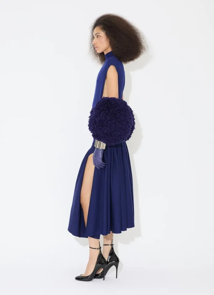 Alaa Bodysuits and Leggings CAP SLEEVE KNIT BODY Royal Blue 8211 Women