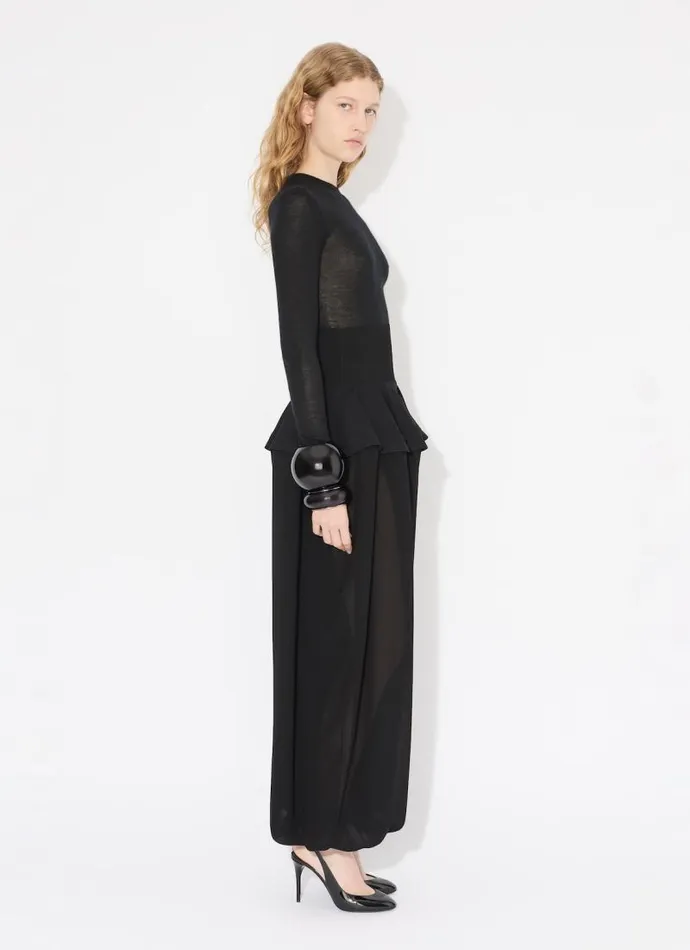 Alaa Bodysuits and Leggings CASHMERE BODYSUIT Black 8211 Women Alaa Bodysuits and Leggings CASHMERE BODYSUIT Black 8211 Women