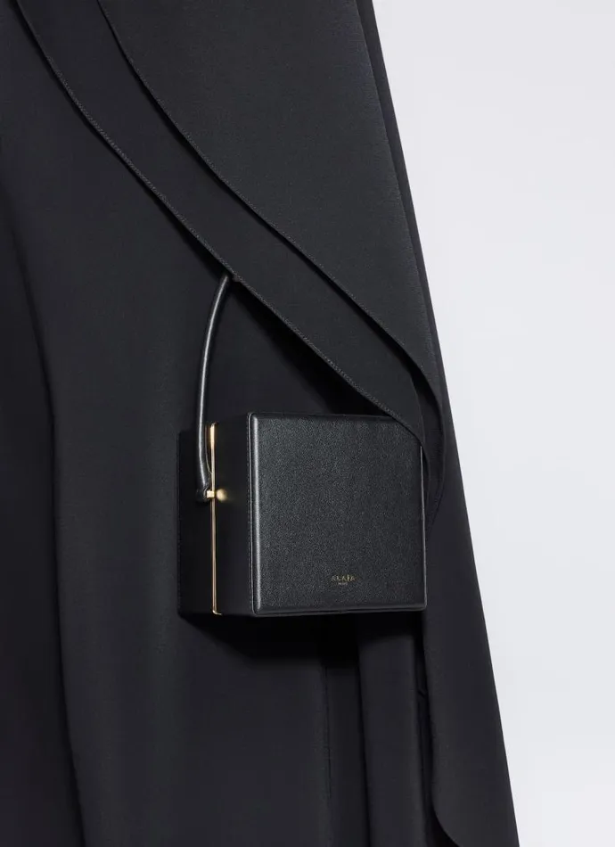 Alaa CrossBody Bags CUBE MINAUDIERE IN LAMBSKIN Black 8211 Women