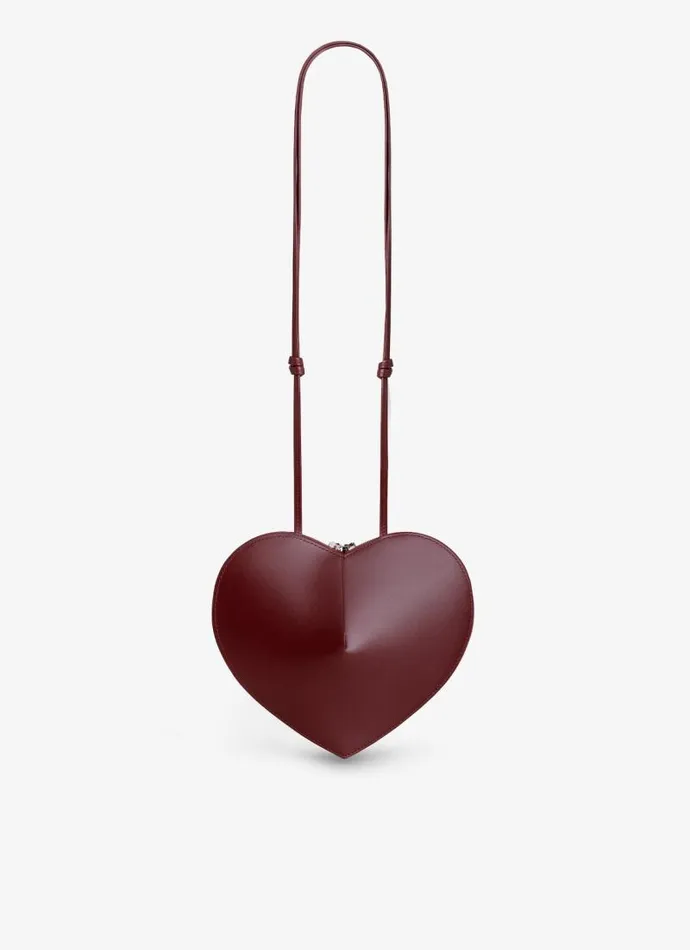 Alaa CrossBody Bags LE CUR BAG IN CALFSKIN Red 8211 Women Alaa CrossBody Bags LE CUR BAG IN CALFSKIN Red 8211 Women