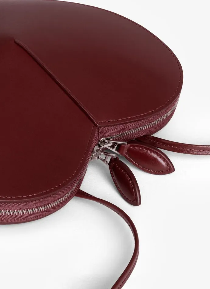 Alaa CrossBody Bags LE CUR BAG IN CALFSKIN Red 8211 Women Alaa CrossBody Bags LE CUR BAG IN CALFSKIN Red 8211 Women