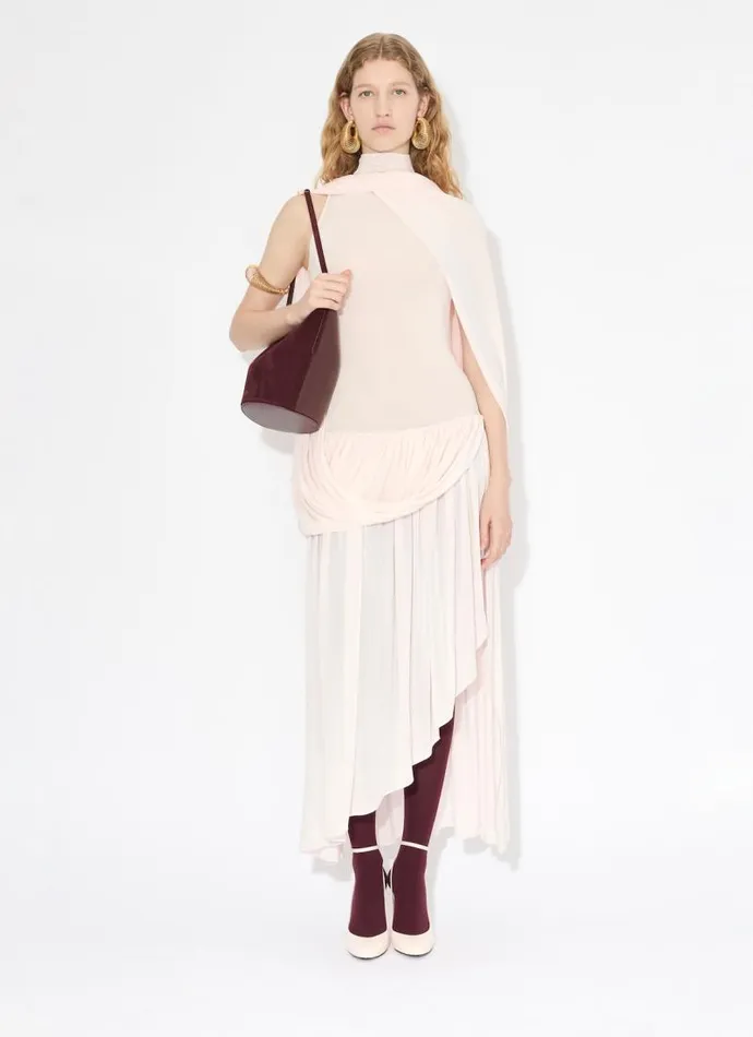 Alaa Dresses CAPE DRESS IN SUPPLE JERSEY Orchid 8211 Women