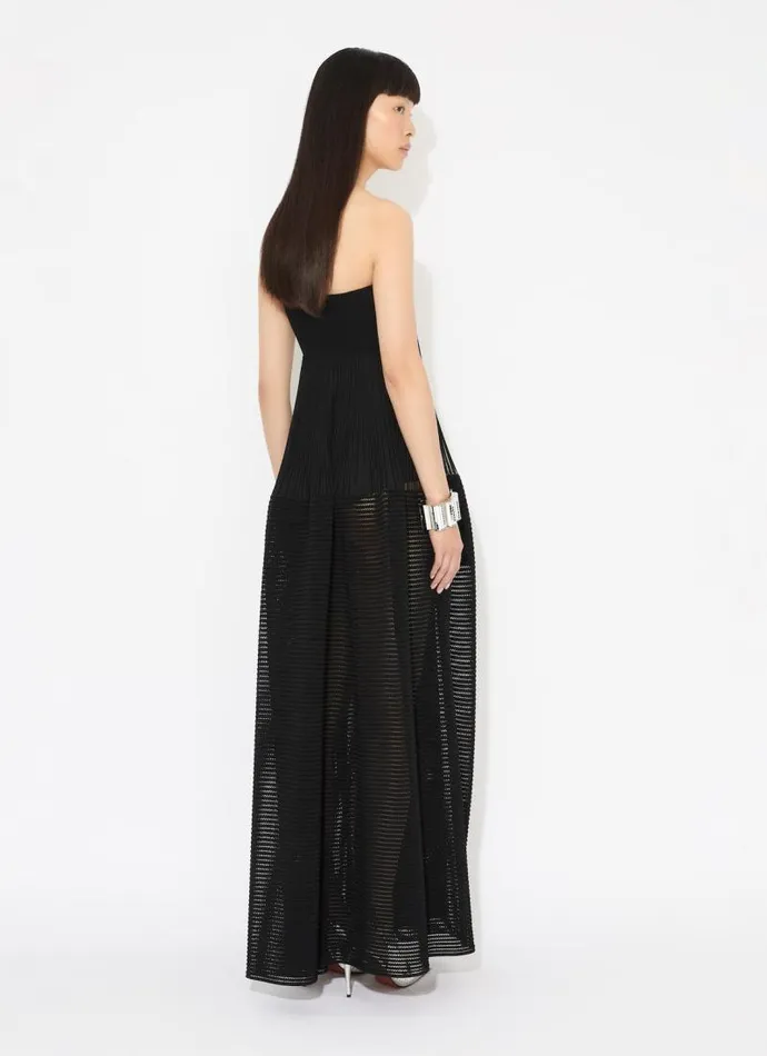 Alaa Dresses LONG CRINOLINE KNIT DRESS 8211 Women