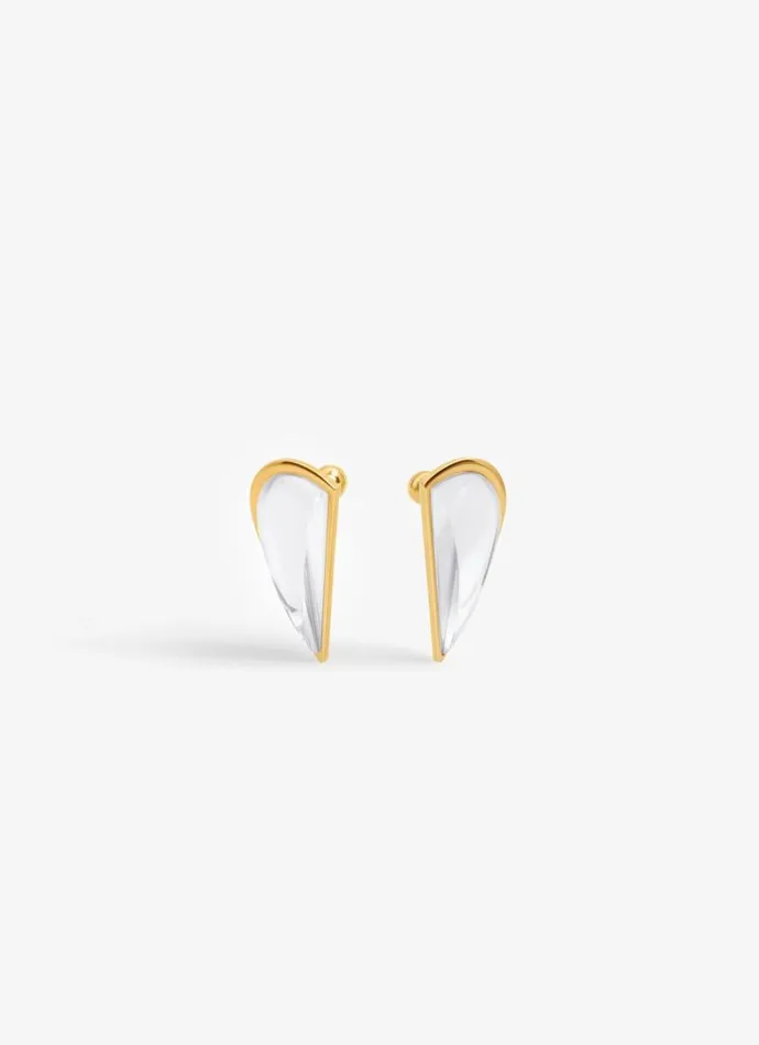 Alaa Jewels DEMICUR BOMBE EARRINGS Transparent 8211 Women