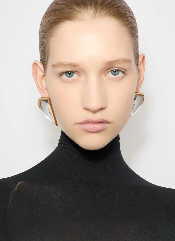 Alaa Jewels DEMICUR BOMBE EARRINGS Transparent 8211 Women