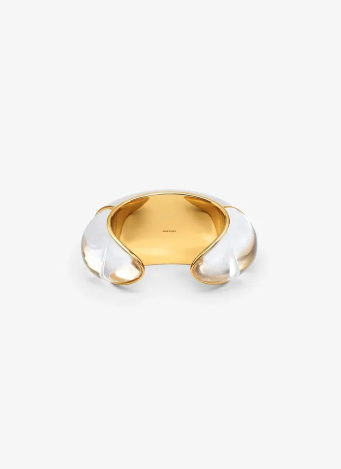 Alaa Jewels SPECCHIO CUFF Blacktransparent 8211 Women Alaa Jewels SPECCHIO CUFF Blacktransparent 8211 Women