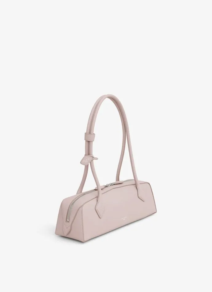 Alaa Le Teckel LE TECKEL MEDIUM BAG IN SHINY GOATSKIN Nude 8211 Women Alaa Le Teckel LE TECKEL MEDIUM BAG IN SHINY GOATSKIN Nude 8211 Women