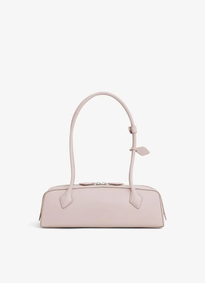 Alaa Le Teckel LE TECKEL MEDIUM BAG IN SHINY GOATSKIN Nude 8211 Women Alaa Le Teckel LE TECKEL MEDIUM BAG IN SHINY GOATSKIN Nude 8211 Women