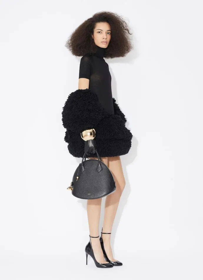 Alaa Skirts MINI BUBBLE SKIRT IN KNITTED FUR 8211 Women