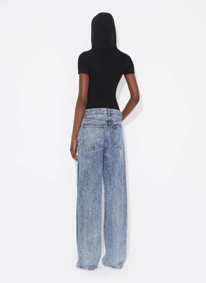 Alaa Tops and Shirts HOODED TOP IN PIQUE KNIT Black 8211 Women Alaa Tops and Shirts HOODED TOP IN PIQUE KNIT Black 8211 Women