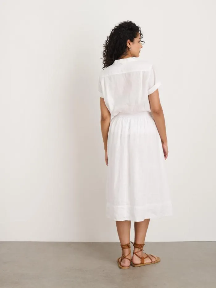 Alex Mill Dresses Skirts Standard Skirt In Linen White 8211 Women