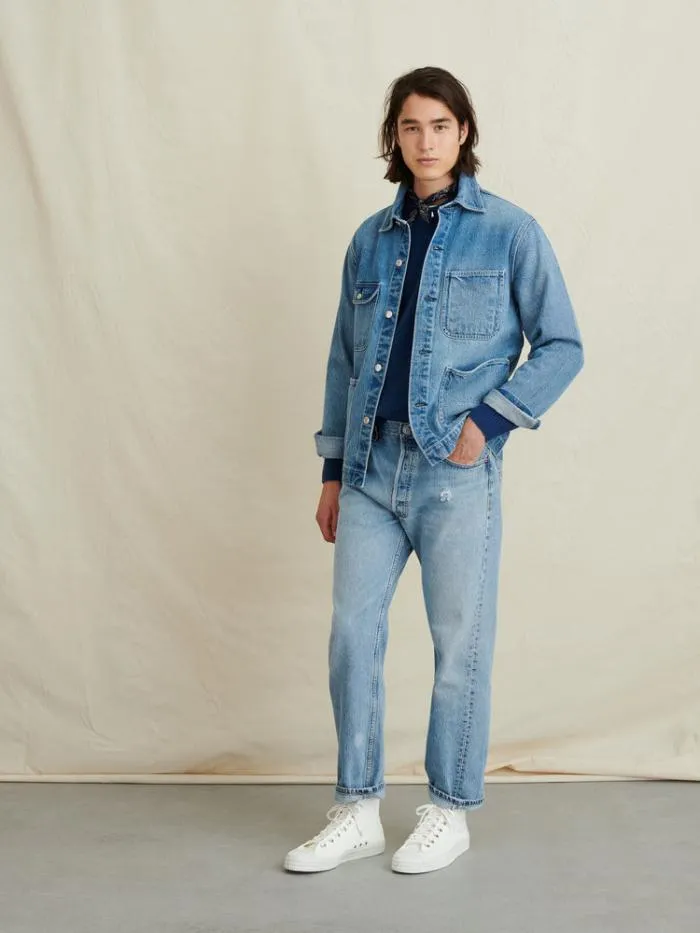 Alex Mill Jackets Coats Work Jacket In Vintage Wash Denim 8211 Men