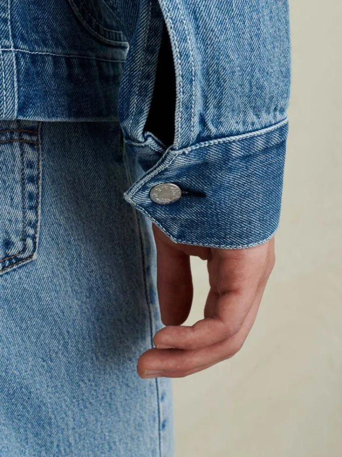 Alex Mill Jackets Coats Work Jacket In Vintage Wash Denim 8211 Men