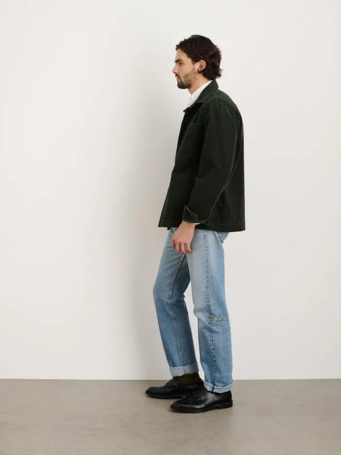 Alex Mill Jackets Coats Work Jacket In Wide Wale Corduroy Forest 8211 Men