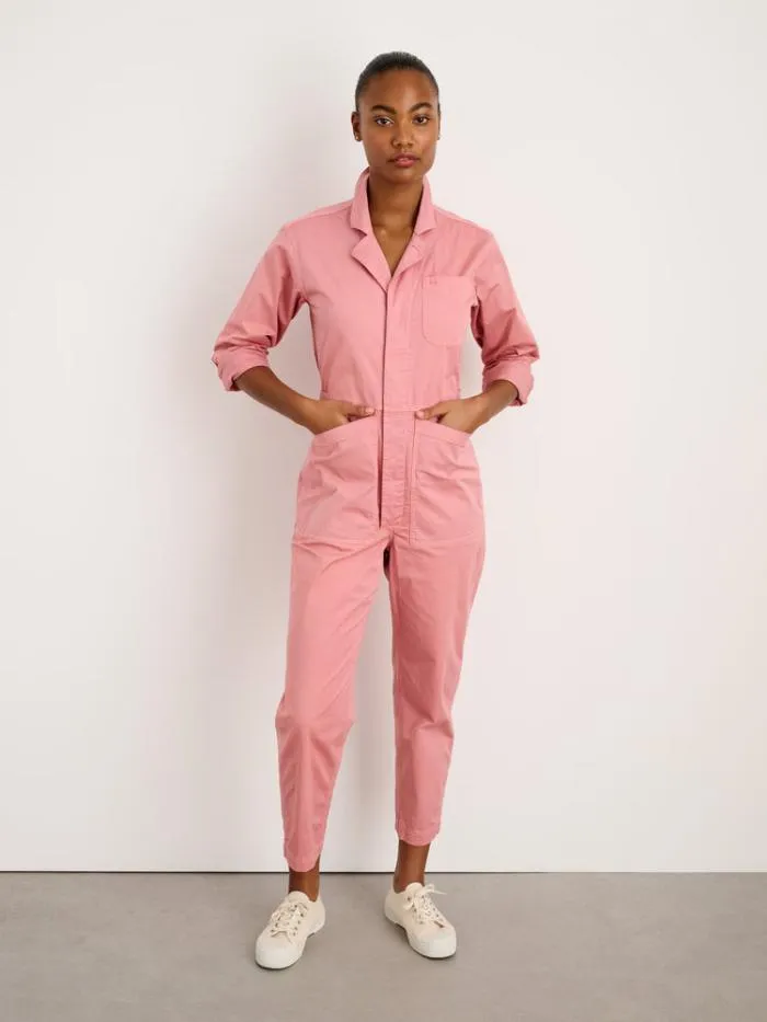 Alex Mill Jumpsuits Botanical Dyed Standard Jumpsuit Watermelon 8211 Women