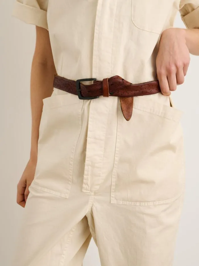 Alex Mill Jumpsuits Standard Short Sleeve Jumpsuit Oatmilk 8211 Women