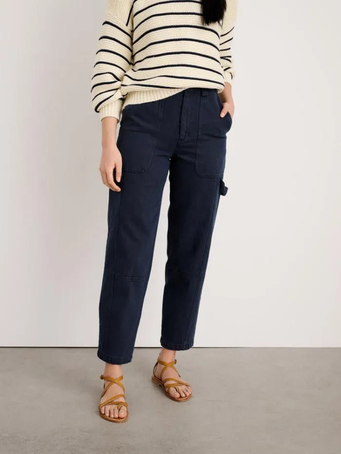 Alex Mill Pants Phoebe Pant In Recycled Denim Navy 8211 Women
