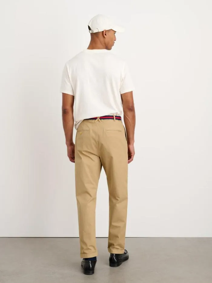 Alex Mill Pants Standard Pleated Pant In Chino Long Inseam Vintage Khaki 8211 Men