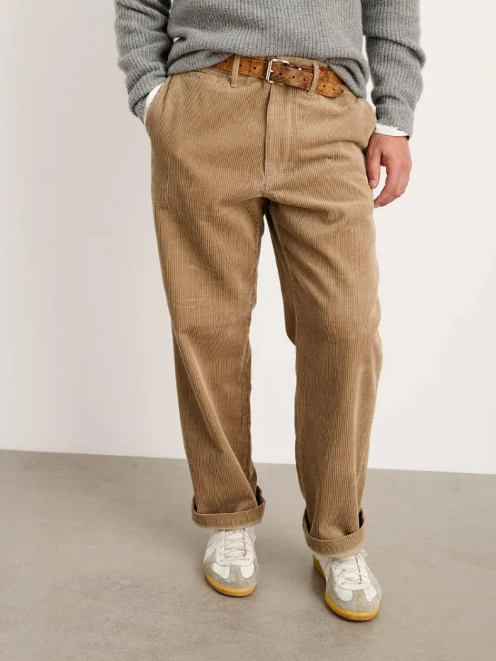 Alex Mill Pants Straight Leg Pant In Corduroy Khaki 8211 Men