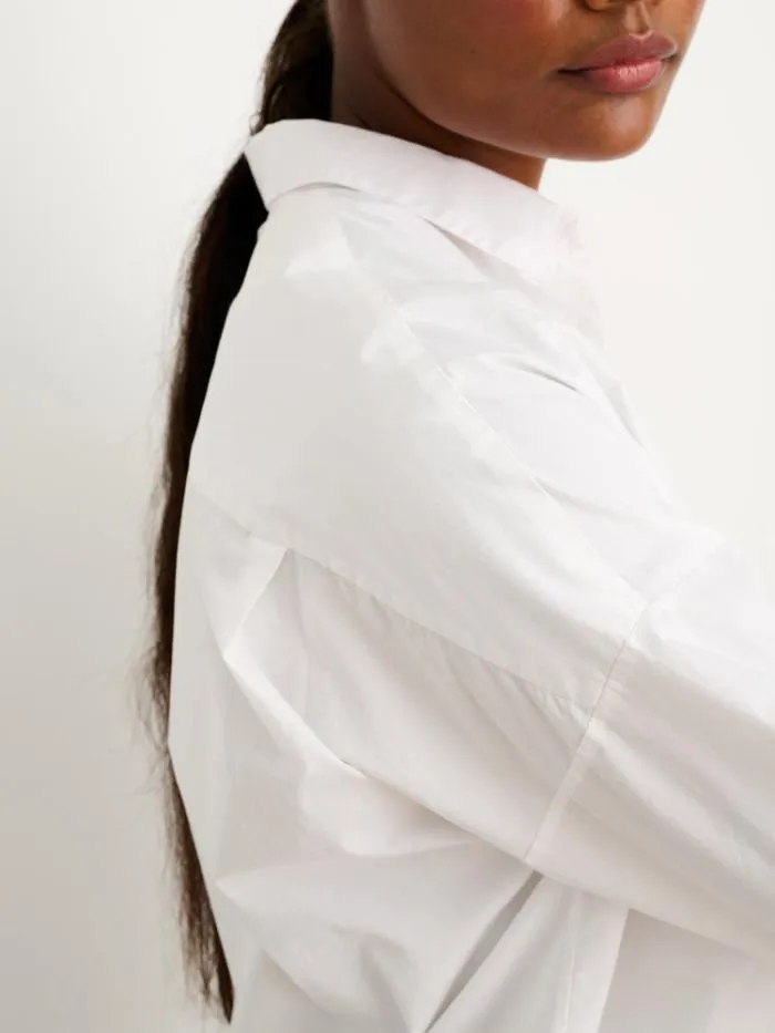 Alex Mill Shirts Tops Jo Shirt In Paper Poplin White 8211 Women