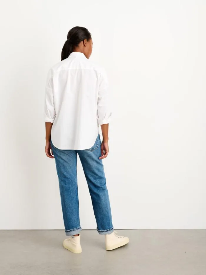 Alex Mill Shirts Tops Jo Shirt In Paper Poplin White 8211 Women