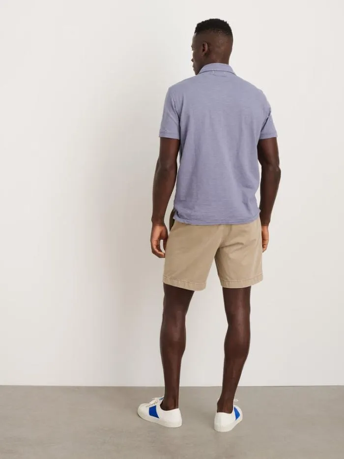 Alex Mill Shorts Flat Front Short In Vintage Washed Chino Faded Khaki 8211 Men