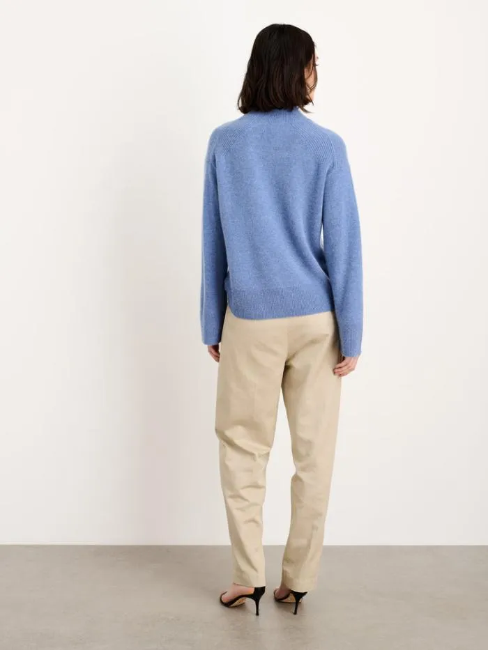Alex Mill Sweaters Cecile Turtleneck In Cashmere Heather Blue 8211 Women